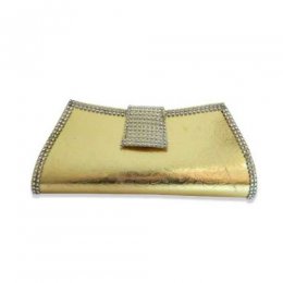 Golden Color Ladies Hand Purse - 11004 Golden Color Ladies Hand Purse - 11004