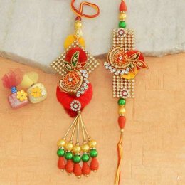 Charismatic Rakhi Lumba Set - 2 Charismatic Rakhi Lumba Set - 2