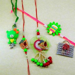 Family Rakhi Set - 10 Family Rakhi Set - 10