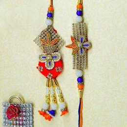 Alluring Rakhi Lumba Set Alluring Rakhi Lumba Set