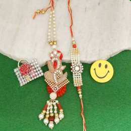 A Fetching Rakhi Lumba Set A Fetching Rakhi Lumba Set