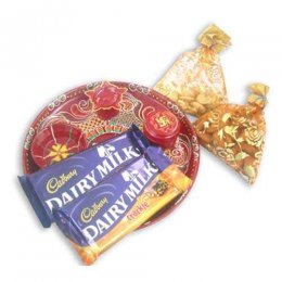 Cone Lord Ganesh Pooja Thali - 10611 Cone Lord Ganesh Pooja Thali - 10611