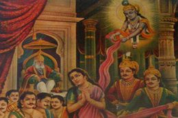 Lord Krishna & Draupadi Lord Krishna & Draupadi