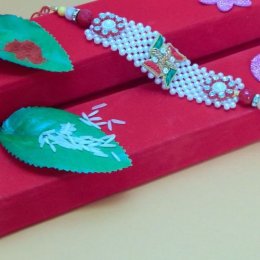 An Auspicious Swastika Rakhi An Auspicious Swastika Rakhi