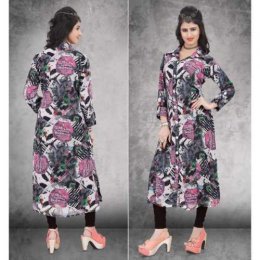 Marvelous Multi color Designer Kurti Marvelous Multi color Designer Kurti