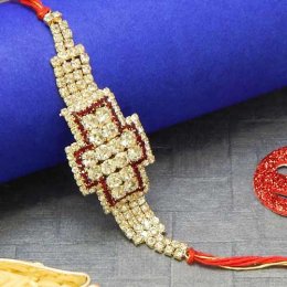 Designer Diamonds Rakhi Designer Diamonds Rakhi