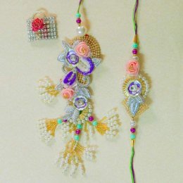 Exquisite Rakhi Lumba Set - 2 Exquisite Rakhi Lumba Set - 2