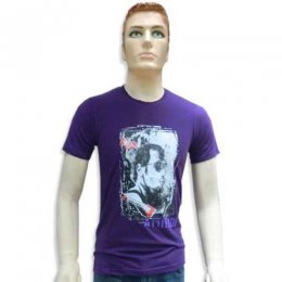Round Neck Printed Men's T-Shirt - RK-11081 Round Neck Printed Men's T-Shirt - RK-11081