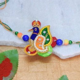 Best Peacock Rakhi Best Peacock Rakhi