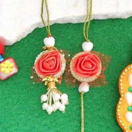 Rapturous Floral Rakhi Lumba Rapturous Floral Rakhi Lumba