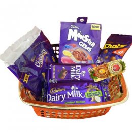 Chocolate Hamper With Basket - UK Delivery Only Chocolate Hamper With Basket - UK Delivery Only
