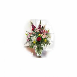 Bunch of Seasonal Flowers & Roses - India Delivery Bunch of Seasonal Flowers & Roses - India Delivery