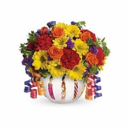 Brilliant Birthday Blooms - Liberia Delivery Only Brilliant Birthday Blooms - Liberia Delivery Only