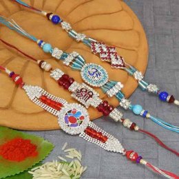 Rakhi Set - 16 Rakhi Set - 16