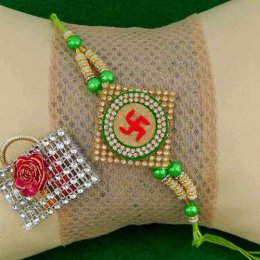 Spiritual Swastik Rakhi Spiritual Swastik Rakhi