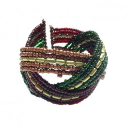 Green & Brown Flexible Bracelet Green & Brown Flexible Bracelet