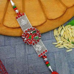 Blessed Lord Ganesh Rakhi Blessed Lord Ganesh Rakhi