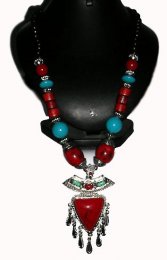 Fancy Necklace With Pendant - 2 Fancy Necklace With Pendant - 2