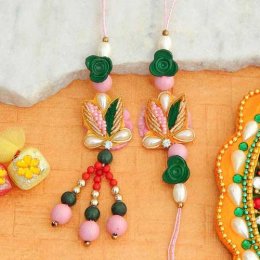 Dazzling Rakhi Lumba Set Dazzling Rakhi Lumba Set
