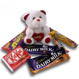 Teddy Chocolate Hamper Teddy Chocolate Hamper