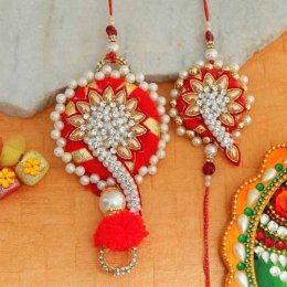 An Ornate Rakhi Lumba Set - Australia Delivery Only An Ornate Rakhi Lumba Set - Australia Delivery Only