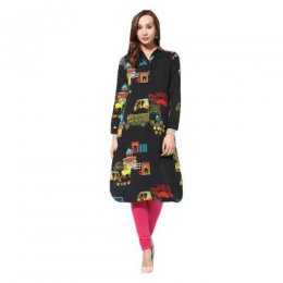 Attractive Black Designer Kurti Attractive Black Designer Kurti
