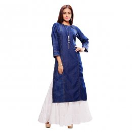 Viva N Diva Blue Colored Denim Kurtis. Viva N Diva Blue Colored Denim Kurtis.