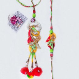 Hunky Set of Rakhi Lumba & Rakhi - Add On Hunky Set of Rakhi Lumba & Rakhi - Add On