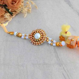 Graceful Floral Rakhi - AUSTRALIA Delivery Only Graceful Floral Rakhi - AUSTRALIA Delivery Only