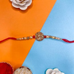 One Om Designer Rakhi - USA Delivery Direct One Om Designer Rakhi - USA Delivery Direct