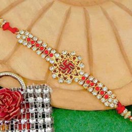 Marvellous Swastik Rakhi - 01 Marvellous Swastik Rakhi - 01