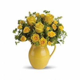 Sunny Day Pitcher of Roses Sunny Day Pitcher of Roses
