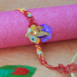 Stylish Zardosi Rakhi Stylish Zardosi Rakhi