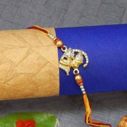 Diamond Lord Hanumaan Rakhi Diamond Lord Hanumaan Rakhi