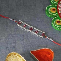 Beautiful A D Stone Bracelet Rakhi Beautiful A D Stone Bracelet Rakhi