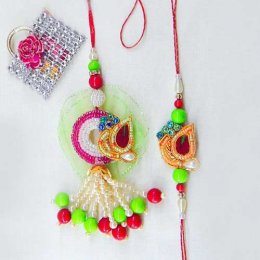 Blissful Rakhi Lumba Set Blissful Rakhi Lumba Set