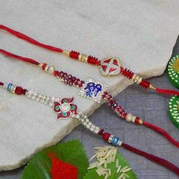 Rakhi Set - 12 Rakhi Set - 12