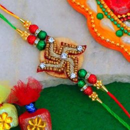 Angelic Swastika Rakhi Angelic Swastika Rakhi