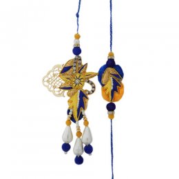 Blue And Yellow Colour Combination Lumba Set Blue And Yellow Colour Combination Lumba Set