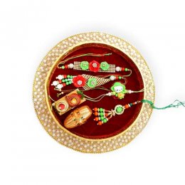 Round Fancy Tray Hamper - 18 Round Fancy Tray Hamper - 18