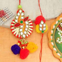 Glorious Rakhi Lumba Set - 2 Glorious Rakhi Lumba Set - 2