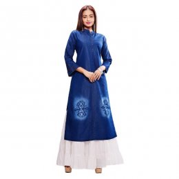 Viva N Diva Blue Colored Denim Kurtis - 3 Viva N Diva Blue Colored Denim Kurtis - 3