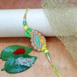 Tantalizing Floral Rakhi Tantalizing Floral Rakhi