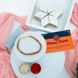 Rakhi With Kaju Katli - Australia Delivery Direct Rakhi With Kaju Katli - Australia Delivery Direct