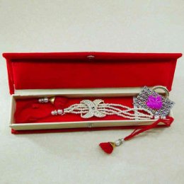 Pearls Of Love With Rakhi Gift Box Pearls Of Love With Rakhi Gift Box