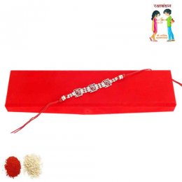 Classy Rakhi With Rakhi Gift Box Classy Rakhi With Rakhi Gift Box