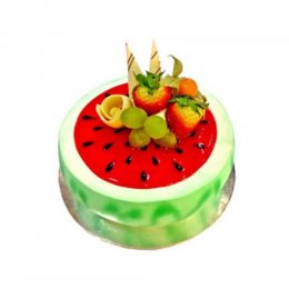 Watermelon Fruit Cake - Singapore Delivery Only Watermelon Fruit Cake - Singapore Delivery Only