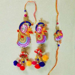 Splendid Rakhi Lumba Set - 2 Splendid Rakhi Lumba Set - 2