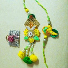 Engaging Rakhi Rakhi Lumba Set Engaging Rakhi Rakhi Lumba Set