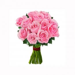 One Dozen Pink Roses One Dozen Pink Roses